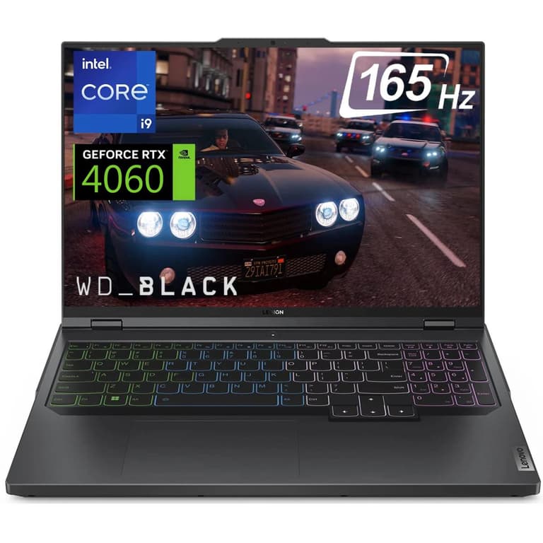 Lenovo Legion Pro 5 (2023) NEW 13Gen Intel Core i9 13900HX 24-Cores w/ Nvidia RTX 4060 8GB & 2.5K 165Hz Display - Onyx Grey