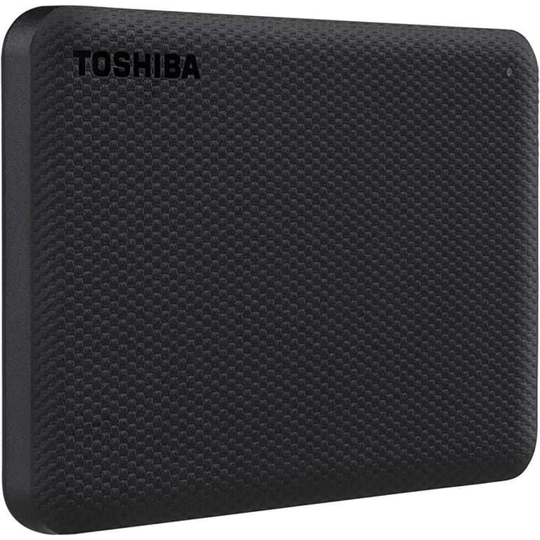 Toshiba Canvio Advance 2TB Portable External Hard Drive USB 3.0 Automatic backup & Password Protection - Black