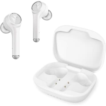 Motorola VerveBuds 800 True Wireless in-Ear IPX4 Cordless Earbuds w/ Dual Noise-Cancelling Mic Charging Case Bluetooth 5.0 6H Playtime