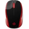 HP 200 USB Wireless Mouse with 1000 DPI Optical Sensor 2.4 GHz Wireless Cconnectivity Ambidextrous Design - Red product thumbnail 1