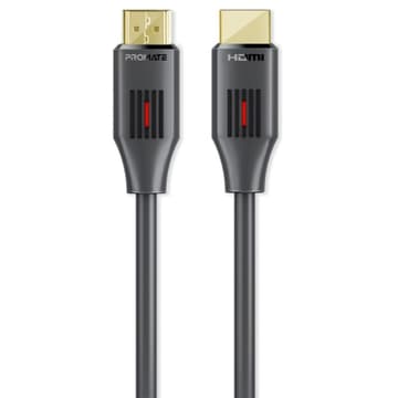 Promate ProLink4K60-500 HDMI 2.0 Cable 4K@60Hz Slim 5m 3D Video Support 18Gbps Bandwidth Ethernet Support & Gold-Plated Connectors