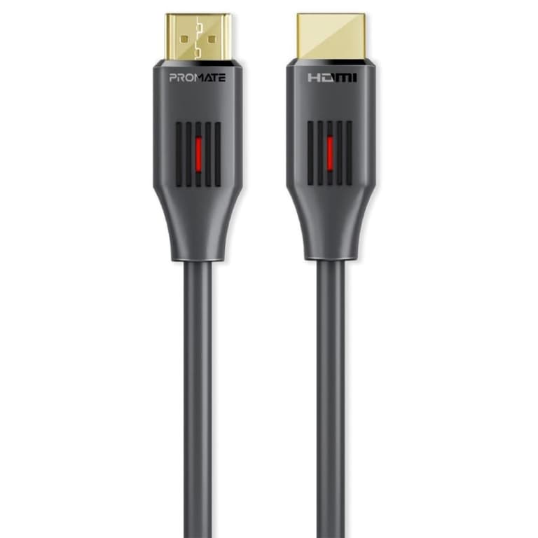 Promate ProLink4K60-500 HDMI 2.0 Cable 4K@60Hz Slim 5m 3D Video Support 18Gbps Bandwidth Ethernet Support & Gold-Plated Connectors