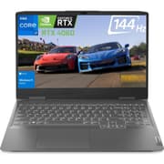 Lenovo NEW LOQ Gaming (2023) 13Gen Intel Core i7 14-Cores w/ AI Engine+ LA1 Chip Nvidia & RTX 4060 8GB & IPS 144Hz Display - Storm Grey product image