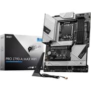 MSI PRO Z790-A MAX WiFi 7 ProSeries DDR5 Supports 14th/13th Gen LGA 1700 PCIe 5.0 2.5Gbps LAN USB 3.2 Gen2 Mainboard product image