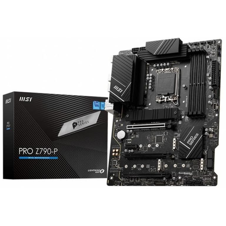 MSI PRO Z790-P DDR5 LGA 1700 Intel Z790 Supports 14th/ 13th Gen SATA 6Gb/s DDR5 ATX Motherboard