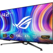 ASUS ROG Swift PG42UQ 42” 4K OLED 138Hz 0.1ms HDMI 2.1 True 10 bit DCI-P3 98% G-SYNC Compatible Console Ready & Remote Control product image