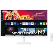 SAMSUNG 32" M7 4K UHD Do-It-All Smart Monitor & Streaming TV Built In Speakers & Remote - White product image