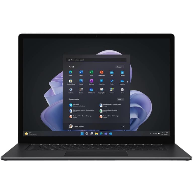 Microsoft Surface 5 (2023) 13.5" NEW 12Gen Intel Core i7 EVO 10-Cores w/ 2K Touch Screen - Matte Black
