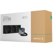 DeepCool Liquid Cooler LT720 4th Gen Dual-Chamber Pump 3100RPM Multidimensional Infinity Mirror ARGB Block 300w TDP AIO Cooler product image