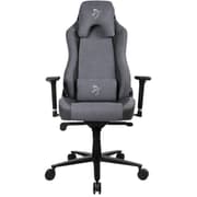 Arozzi Vernazza VENTO Top-tier Hybrid Furniture Fabric / PU Leather Details & Full Back Chair - Ash product image