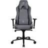 Arozzi Vernazza VENTO Top-tier Hybrid Furniture Fabric / PU Leather Details & Full Back Chair - Ash product thumbnail 1