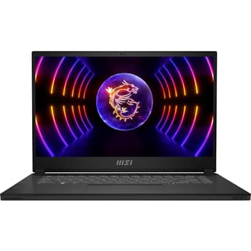 MSI Stealth 15 A13VF (2023) NEW 13Gen Intel Core i7 10-Cores w/ RTX 4060 8GB DDR6 & 144Hz Display - Black