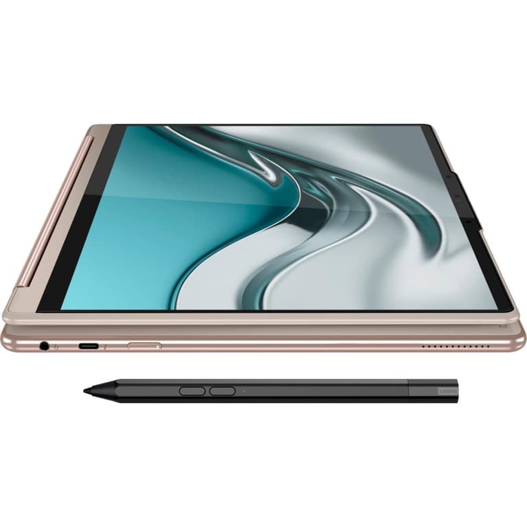 Lenovo YOGA 9 14 NEW 12Gen Intel Core i7 12-Cores Full Metal 2-in-1 Touch w/ 2.8K OLED 90Hz Display & BIG Battery - Oatmeal