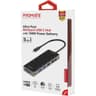 Promate PrimeHub-Pro 11 In 1 Type-C Adapter 100W USB-C Power Delivery 4K HDMI, VGA Port, RJ45 Port, AUX, TF/SD Card Slot & 4 USB product thumbnail 1
