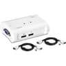 TRENDnet TK-207K 2-Port USB KVM Switch & Cable Kit 2048 x 1536 Resolution Device Monitoring, Auto-Scan For Windows and Linux product thumbnail 1