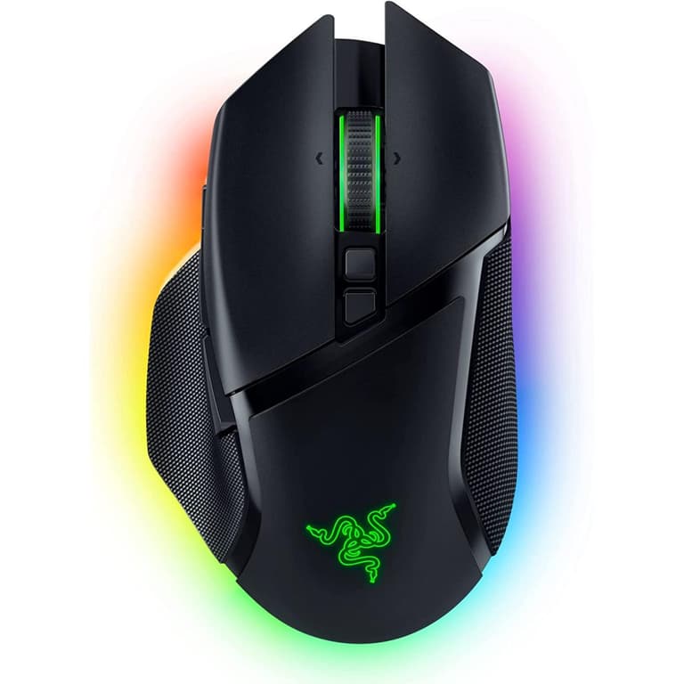 Razer Basilisk V3 Pro Customizable Wireless Optical Switches Gen-3 HyperScroll Tilt Wheel 11 Buttons Focus Pro 30K Optical Sensor