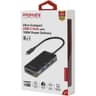 Promate PrimeHub-Mini 8 In 1 Type-C Adapter 100W USB-C Power Delivery 4K HDMI, TF/SD Card Slot, RJ45 Port and 3 USB 3.0 Sync Charge product thumbnail 1