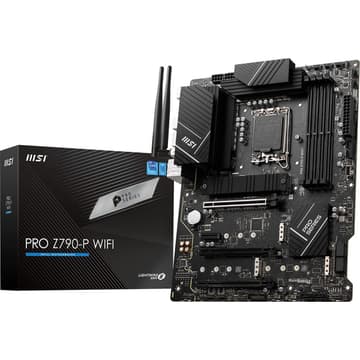 MSI PRO Z790-P WIFI DDR5 LGA 1700 Intel Z790 SATA 6Gb/s DDR5 ATX Motherboard