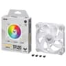 ASUS TUF Gaming TF120 ARGB Fan 3Pin LEDs Blade 120mm PWM Control For Computer Case & Liquid Radiator - White product thumbnail 1
