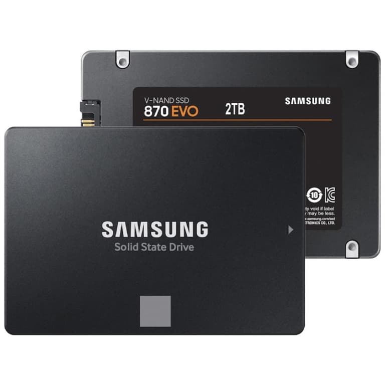 Samsung 870 EVO Series 2TB 2.5" SATA Upgrade Desktop PC or Laptop For IT Pros, Creators, Everyday Users - Bulk