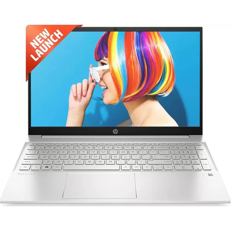 HP Pavilion 15-eg3005ne (2023) NEW Intel 13Gen Intel Core i7 10-Cores Aluminum w/ Full HD IPS Display & Backlit Keyboard - Silver