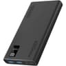 Promate Bolt-10Pro Power Bank 10000mAh Ultra-Slim 10W USB-C Input/Output Dual USB LED Screen Over-Heating Protection - Black product thumbnail 1