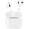 Promate FreePods-2 High Fidelity In-Ear Bluetooth v5.0 w/ Built-in Mic 25H Playback Time Auto Pairing & Wireless Charging Case - White product thumbnail 1