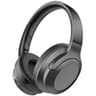 Promate Concord Wired & Wireless Bluetooth v5.3 Active Noise Cancellation w/ Mic 27H Playback Time Flip & Fold Design - Black product thumbnail 1