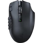 Razer Naga V2 HyperSpeed Wireless MMO 19 Buttons HyperScroll Focus Pro 30K Optical Sensor Mechanical Switches Gen2 Up to 400 Hr Battery Life product image