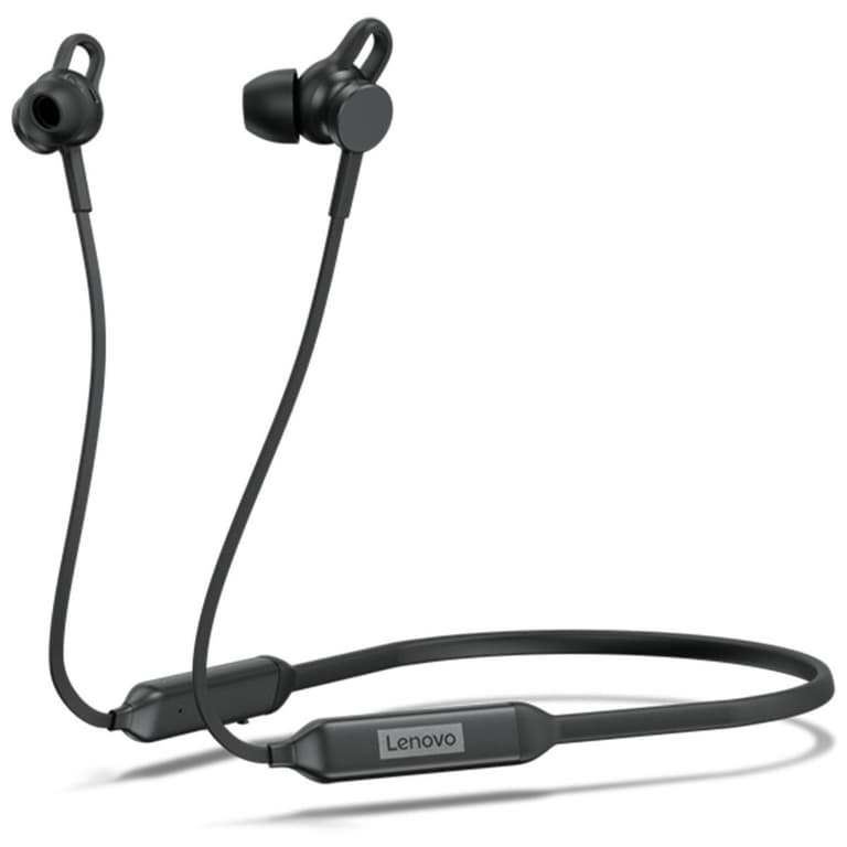 Lenovo 500 Bluetooth in-Ear Headphones Integrated Microphone Dual-Device Pairing 10 Hours Playback - Black