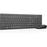 Lenovo Professional Ultraslim Wireless Combo Chargeable Keyboard & 2 AAA Batteries For Mouse Arabic / English Layout product image