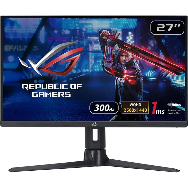 ASUS XG27AQMR ROG Strix 27” 2K Fast IPS 300Hz 1ms HDR600 G-SYNC Compatible & FreeSync Premium Pro Variable Overdrive