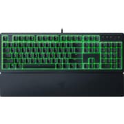 Razer Ornata V3 X Gaming Low-Profile Keys Silent Membrane Switches Spill Resistant Chroma RGB Lighting Ergonomic Wrist Rest - Black product image