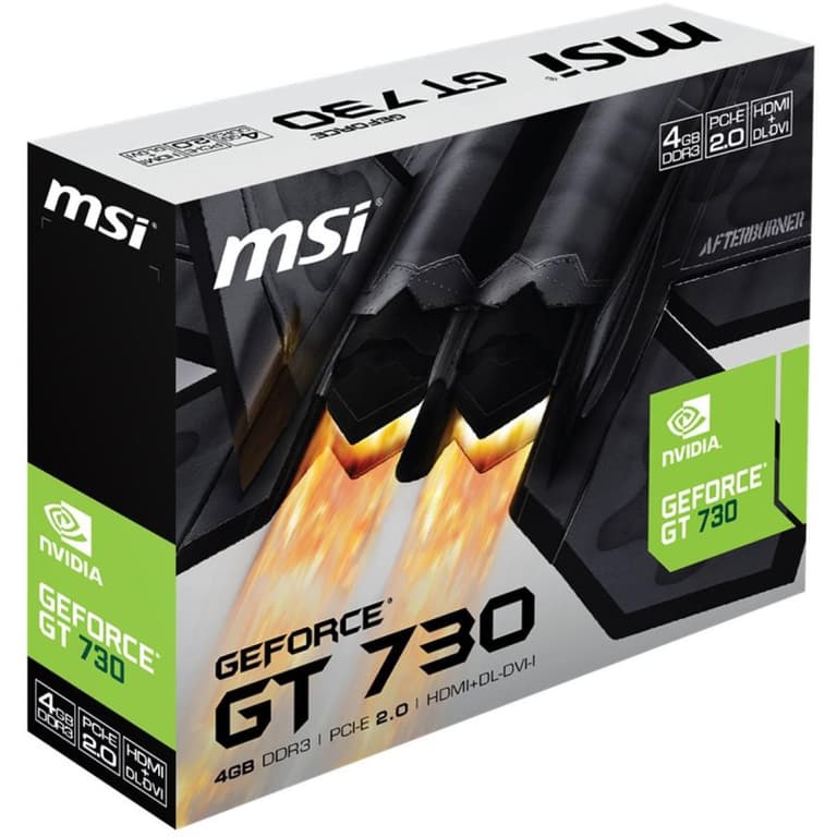 MSI Nvidia GeForce GT 730 Fermi DDR3 4GB DirectX 12 Graphic Card