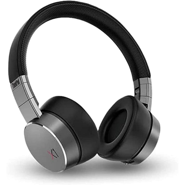 Lenovo X1 Bluetooth ANC & ENC Optimized Headphone 14Hrs Playtime Microphone Fold-Flat Memory Foam Earpads & Compact Box