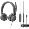 Lenovo Go USB C Active Noise Cancelling Headset Rotatable Boom Mic Certified for Microsoft Teams - Gray product thumbnail 1