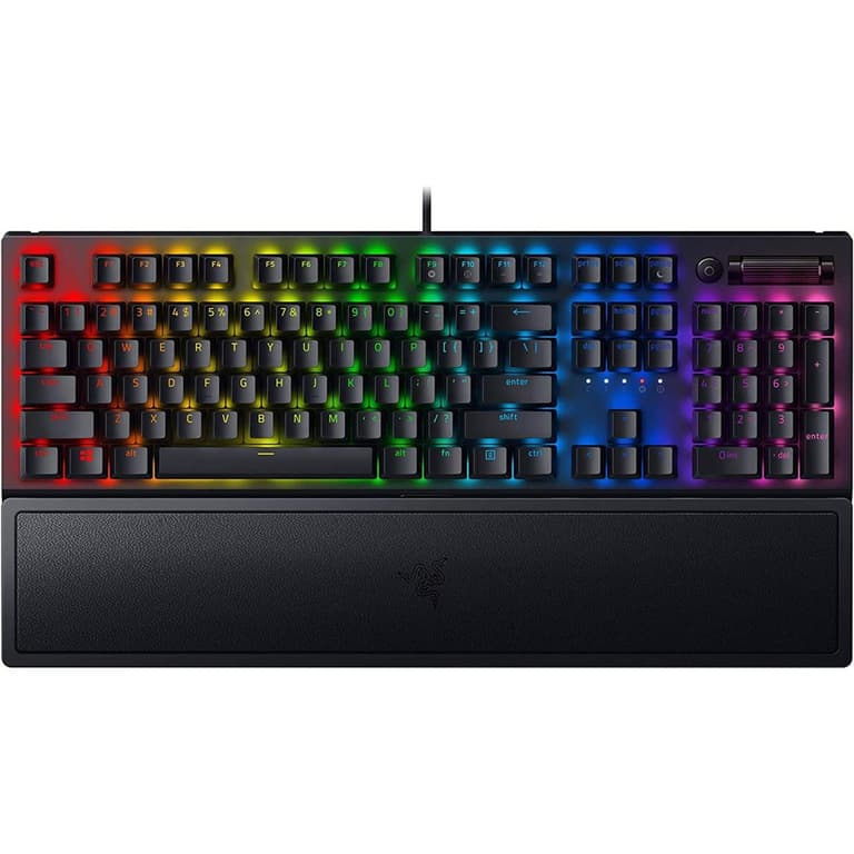 Razer BlackWidow V3 Mechanical Keyboard Yellow Switches Chroma