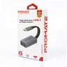 Promate MediaLink-H1 Type-C to HDMI Adapter 4K 30Hz Video Converter w/ Audio Output - Grey product thumbnail 1