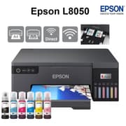 EPSON EcoTank L8050 High Volume 6 Colour A4 Photo Printer 10x15cm Borderless Photos 5.760 x 1.440 DPI Resolution 22 ppm product image