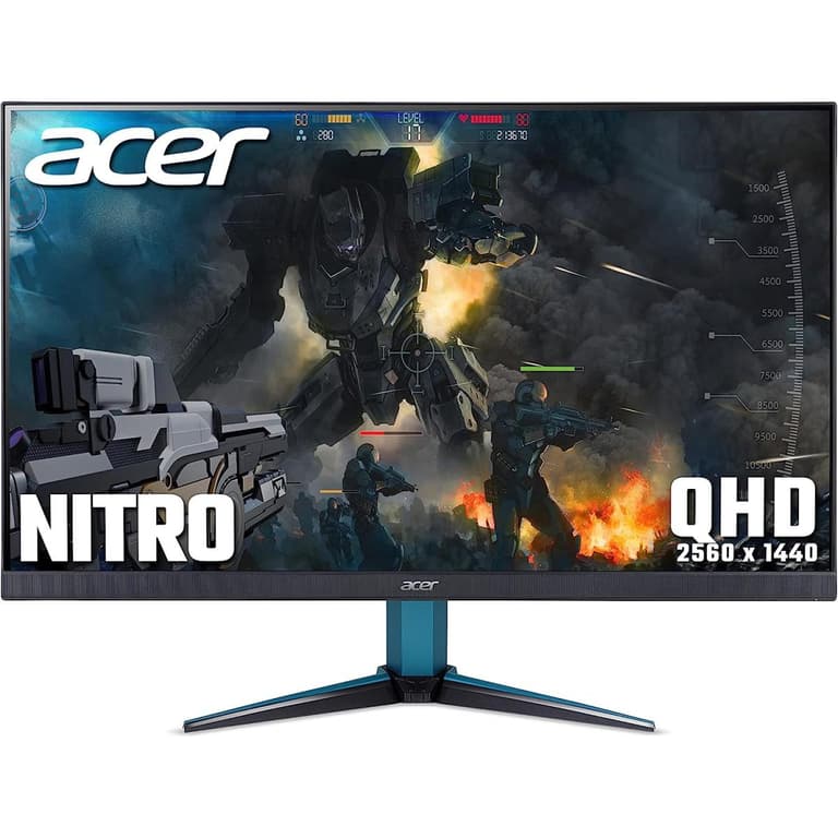 Acer Nitro VG271U 27” IPS 2K QHD 170Hz 0.5/1.0ms HDR350 Ultra-Thin Zero-Frame AMD FreeSync 2x HDMI & DP w/ Speakers
