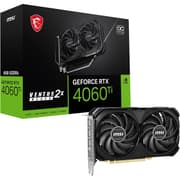 MSI Gaming VENTUS 2X E1 GeForce RTX 4060 Ti OC Edition 8GB GDRR6 128-Bit TORX Fan Graphics Card product image