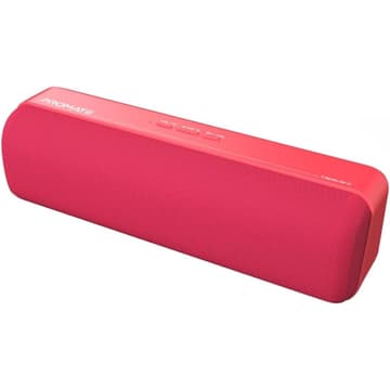 Promate Capsule-2 Bluetooth Portable Speaker HD 6W True Bluetooth 5.0 Long Playtime USB Media Port Micro SD Card & 3.5mm Port - Red