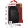 Promate Hover Wireless Mouse 2.4Ghz Ergonomic Precision Tracking Optical Mouse w/ USB Nano Receiver 3 Adjustable Dpi Levels - Black product thumbnail 1