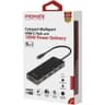 Promate PrimeHub-Go 9-In-1 USB Type-C Adapter w/ 1000Mbps Lan 100W USB-C Power Delivery 4K HDMI 4 USB Ports & TF/SD Card Slot product thumbnail 1