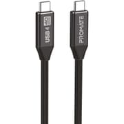 Promate PrimeLinkC40-2M USB-C Cable Ultra HD 8k 60hz USB4 Type-C Cable w/ 240W Power Delivery Thunderbolt 4 Compatible product image