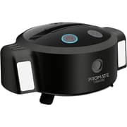 Promate Vision-HD 3-in-1 Ai Auto Tracking Smart Web Camera w/ 3000mAh Battery Phone Holder Mic LED Light & 360 Rotation product image