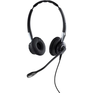 Jabra 2400 II USB Wired 360° Boom & Breath-Rresistant Microphone w/ Noise Cancelation & Remote Control USB Interface