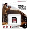 Kingston 256GB SDXC Canvas React Plus V90 300MB/s Read For UHS-II 4K/8K Professional Cinema Cameras product thumbnail 1