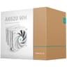 DeepCool AK620 White CPU Air Cooler Mighty 260w TDP 6 Copper Heat Pipes Dual-Tower CPU Cooler w/ FK120 Fans 120mm PWM 1850RPM product thumbnail 1