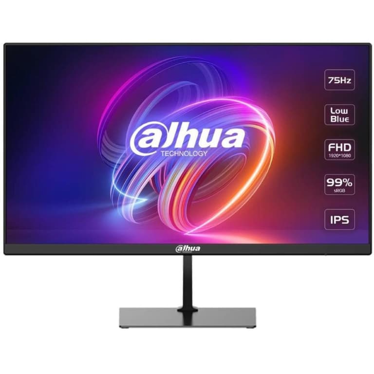 Dahua LM24-C201 24” IPS Full HD 75Hz Anti-blue Light Design 99% sRGB HDMI & VGA Interface - Black